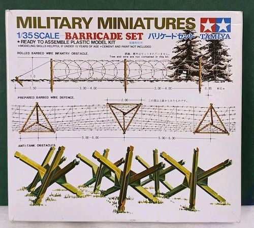 Tamiya 35027 1:35 Barricade Set Kit